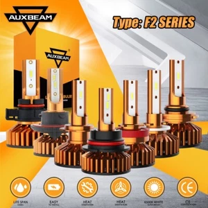 AUXBEAM LED Headlight Bulbs Light H11 9005 9006 9007 H7 H13 H4 9145 5202 880 881 - Picture 1 of 31