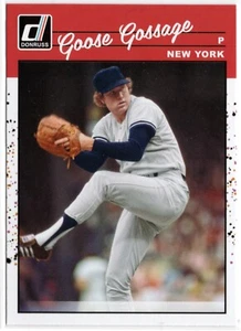 Donruss Baseball #286 Goose Gossage 1990 Retro Parallel - New York Yankees - Imagen 1 de 2