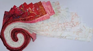 JELLY ROLL - Indonesian Batik (Christmas) - 2.5" x 42" strips x 40 - Picture 1 of 2