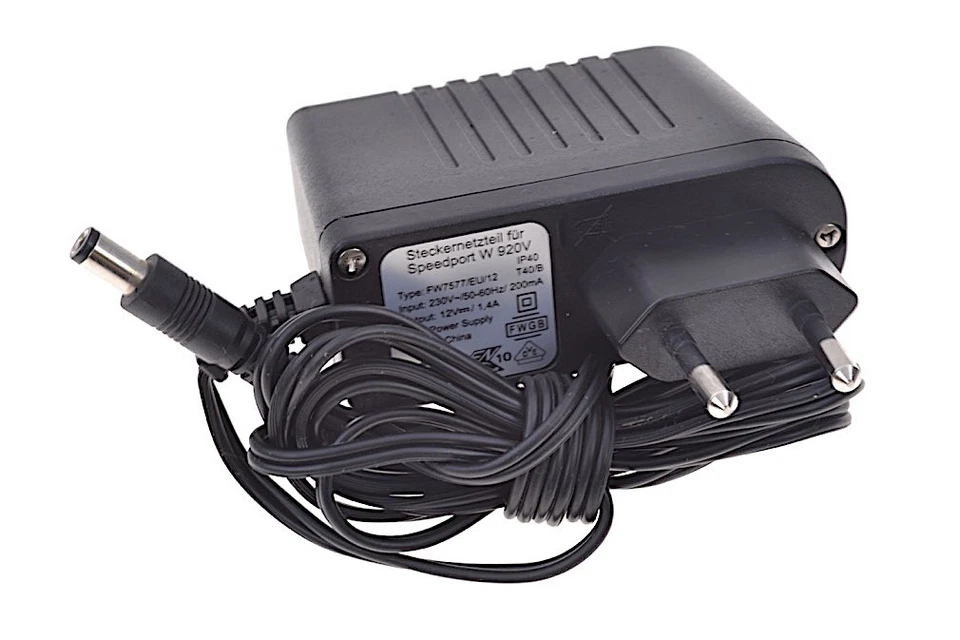 Original Netzteil FW7577/EU/12 Output: 12V-1,4A für Speedport W920V - Bild 1 von 1