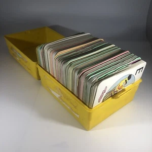 Juego de tarjetas flash de juegos de aprendizaje temprano de Plaza Sésamo de colección Jim Henson Muppets 1989 - Imagen 1 de 12