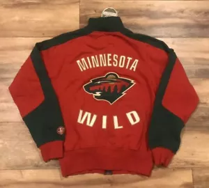 Minnesota Wild Old Time Hockey Causeway Collection NHL Hockey Sweater Mens Small - Picture 1 of 9