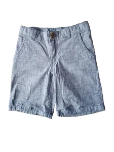 Pantalones Cortos Cambray Azul Cat & Jack Frente Plano Cintura Ajustable Talla 10 para Niños - Imagen 1 de 6