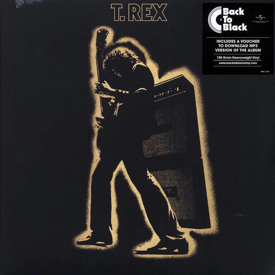 T REX "ELECTRIC WARRIOR ( A&M UNIVERSAL) ORIGINALLY RECORDED 1971 180 GRAM GATEF - Image 1 of 2