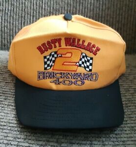 1994 Rusty Wallace 2 Nascar Hat Indianapolis Brickyard 400 Inaugural MADE IN USA