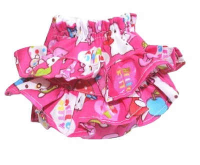 Pantalones pañales falda perro cachorro mascota niña ruche para razas pequeñas Foto 1 de 4