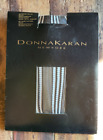 Donna Karan New York Made In Italy Tights Nwt  Black Size Small/Medium  Stripe
