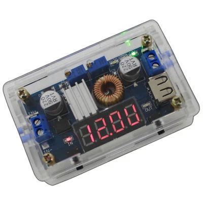 2 in 1 Step-Down 5 -36V DC/DC Wandler Konverter Stabilisator Spannungsregler LED - Bild 1 von 4