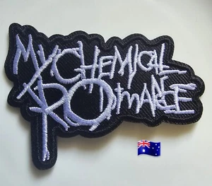 1pce 8x5.5cm Rock Band My Chemical Romance Iron On Embroidery Patch - Picture 1 of 2