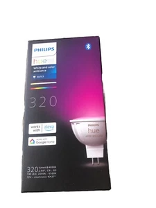 Philips Hue GU5.3 5w led 320 Lumen White And Colour Ambiance Bulb - Picture 1 of 4