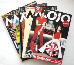 MOJO - Lot of 5 Magazines, 1998-2003, White Stripes, Blondie, w/ Beatles Poster - Bild 1 von 9