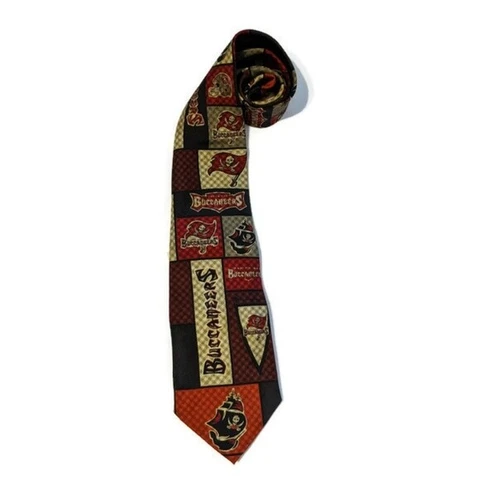 Tampa Bay Buccaneers Silk Necktie by Eagles Wings Cover