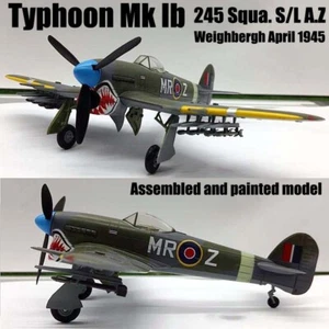 WWII Hawker Typhoon MK 1B 245 Squadron weighbergh 1/72 finished plane Easy model - Picture 1 of 9