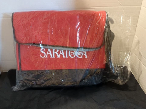 Saratoga Race Track / Race Course Foldable Cooler Bag NOS Cover