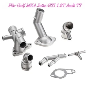 Für Golf MK4 Jetta GTI 1.8T Audi TT Aluminium Kühlmittelflansch Nachrüstsatz - Bild 1 von 12