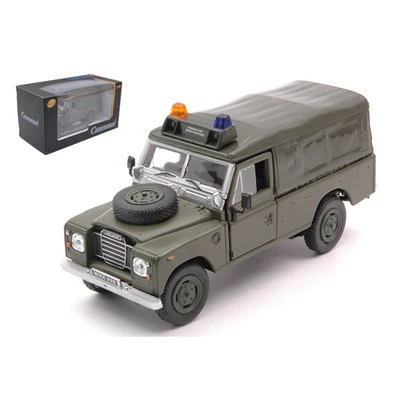LAND ROVER SERIE III 109 SOFT TOP MILITARY GREEN 1961 1:43 Cararama Auto Stradal - Immagine 1 di 3