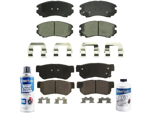 Juego de pastillas de freno para Kia Magentis 2003-2009 2004 2005 2006 2007 2008 XB116PJ Foto 1 de 1