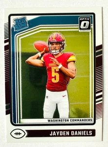 2024 Donruss Optic Jayden Daniels RC #248 Base Commanders Rated Rookie! - Picture 1 of 3