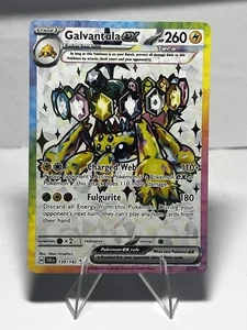 Pokémon TCG Galvantula ex 159/142 Stellar Crown Full Art Rainbow Ultra Rare Holo - Picture 1 of 11