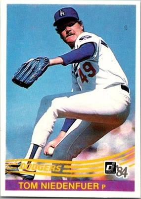 1984 Donruss - Tom Niedenfuer #128 - Image 1 of 2