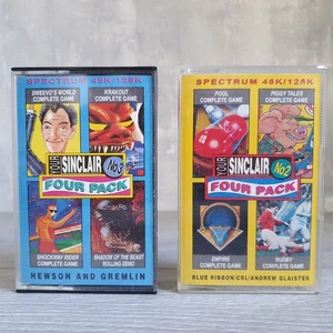 Your Sinclair Magazine Edición #2 #3 ZX Spectrum Cubierta Cassette Cintas Retro Juegos - Imagen 1 de 12