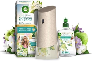Air Wick Aerosol-Free Automatic Air Freshener Spray Kit, Morning Meadow, 1 - Picture 1 of 7