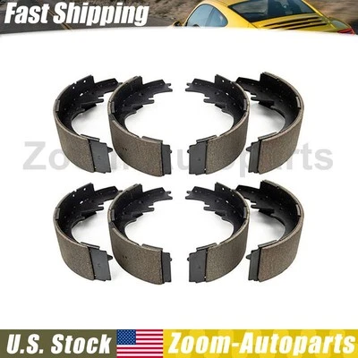 Front Rear Drum Brake Shoes for 1963 1964 Dodge 330 1963-1964 Chrysler 300 - Image 1 of 4