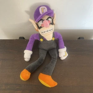 Nintendo Mario Party Waluigi 2011 Hudson Peluche Morbido Nintendo Ufficiale 10" RARO - Foto 1 di 6