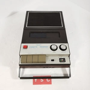 Vintage Sears Cassette Recorder Player Holzmaserung Dual Power Model 564.34202200 - Bild 1 von 11