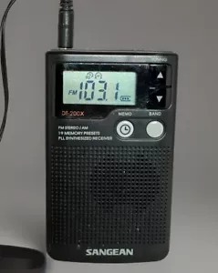 Sangean Ghost Box AM/FM Digitalradio DT-200X, mit Original Kopfhörern GETESTET - Bild 1 von 8