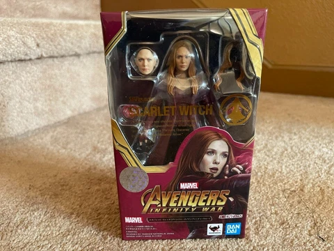 *NEW* SHFiguarts SCARLET WITCH Avengers Infinity War MCU 6 Inch Action Figure Cover