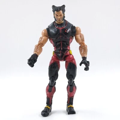 Figura X-Men Ninja Strike Wolverine Logan 2005 6" Marvel dañada Foto 1 de 4