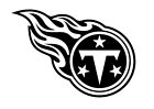 Naklejka winylowa Ciężarówka Naklejka samochodowa Laptop - Piłka nożna NFL Tennessee Titans 