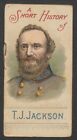 Repro 1888 DukeTobacco Histories of Generals CivilWar Thomas J Stonewall Jackson