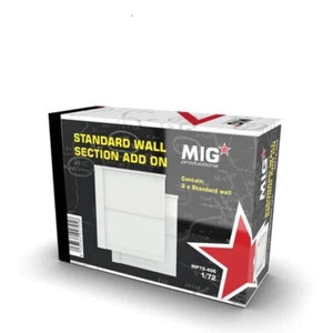 Mig Production MP72-406 1:72 Standard Wall Section Add On Diorama - Foto 1 di 1