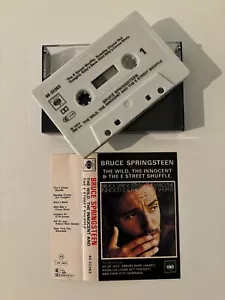 BRUCE SPRINGSTEEN - THE WILD THE INNOCENT & THE E STREET SHUFFLE (CASSETTE TAPE) - Picture 1 of 4