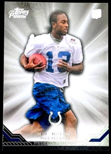 Tarjeta de novato 2012 Topps Prime TY HILTON RC Indianapolis Colts NFL tarjetas de fútbol americano - Imagen 1 de 2