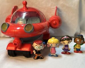 2006 Mattel Disney Little Einsteins Pat Rocket Ship No Light or Sound Red Figure