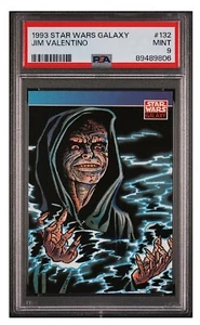 1993 Topps Star Wars Galaxy Series 1 #132 Emperor Palpatine Jim Valentino PSA 9 - Picture 1 of 2