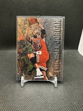 Michael Jordan 1996-97 Fleer Metal Card # 11 Chicago Bulls