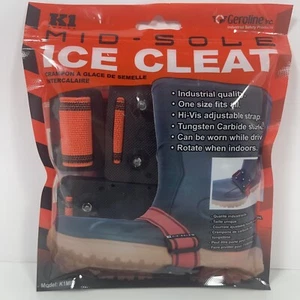 Geroline K1 Series Mid Sole Ice Cleat Original Pair for Defined Heel Boots - Picture 1 of 2