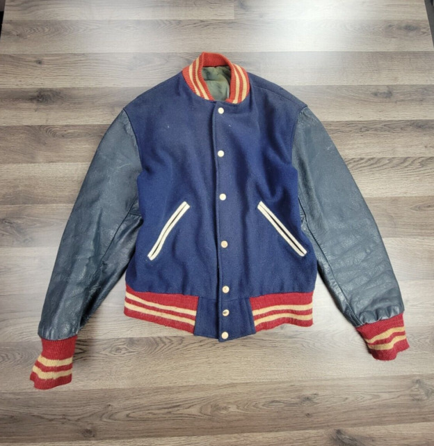 Green Vintage Varsity Jacket - William Jacket