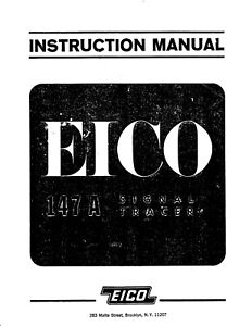 EICO Test Equipment Manuals & Books for sale | eBay