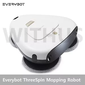 Everybot ThreeSpin TS300 Floor Mopping Robot Cleaner w/ Remote Control 2021 New - Picture 1 of 7