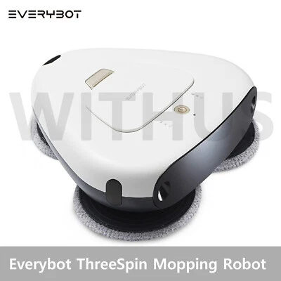Everybot ThreeSpin TS300 Floor Mopping Robot Cleaner w/ Remote Control 2021 New - Image 1 of 4
