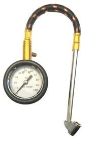 Precision Air Pressure Tire Gauge Accurate for Truck Car Bike Tires Free Ship - Picture 1 of 2