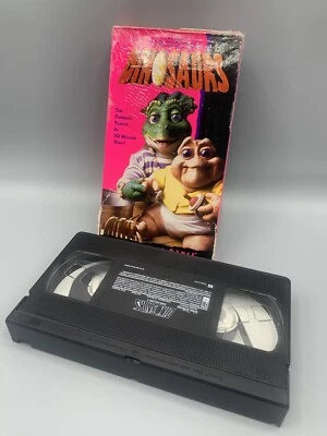 DINOSAURS Vintage (VHS 1991) Dino Volume 3 Disney Jim Henson - Image 1 of 3