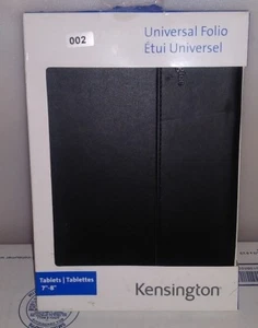 NUEVO KENSINGTON UNIVERSAL FOLIO SOPORTE MULTIPOSICIÓN PARA TABLETAS 7""-8"" NEGRO G-9 - Imagen 1 de 5