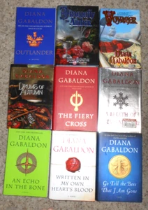 Diana Gabaldon Complete Set of 9 THE OUTLANDER SERIES 6-1st - 2TPB 7HC/DJ VGC - Picture 1 of 19