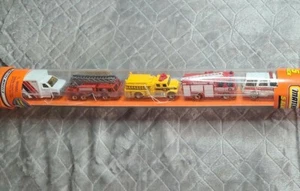 Vtg 90s Matchbox Mattel Wheels 5 Alarm Pack Fire Drenchers Connectable Tube  - Picture 1 of 5